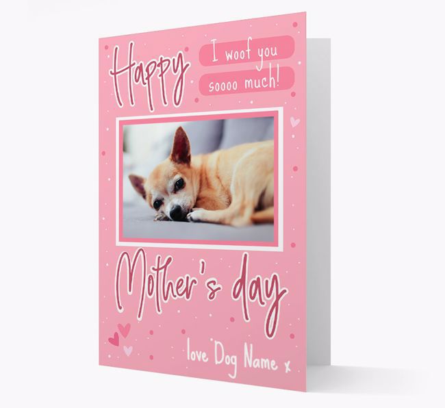 Happy Mother's Day - Personalized {breedFullName} Photo Upload Card